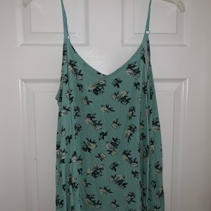 Floral tank top